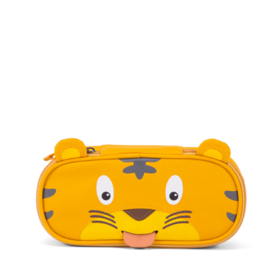 ASTUCCIO ovale PENCIL CASE affenzahn TIGRE tiger SCUOLA materiale riciclato AFFENZAHN - 1
