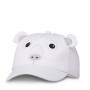 CAPPELLO cap DA BASEBALL affenzahn ORSO POLARE polar bear CAPPELLINO cotone biologico MEDIUM AFFENZAHN - 2