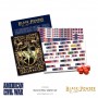 GUTS & GLORY starter set AMERICAN CIVIL WAR black powder epic battles 750 MINIATURE multilingue WARLORD GAMES età 14+ Warlord Ga