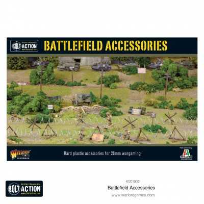 BATTLEFIELD ACCESSORIES campo di battaglia BOLT ACTION warlord games SCENICO età 14+ Warlord Games - 1