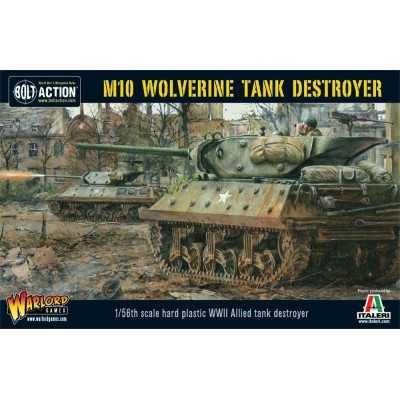 M10 WOLVERINE TANK DESTROYER miniatura BOLT ACTION warlord games ITALERI età 14+ Warlord Games - 1