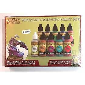 METALLIC COLOURS PAINT SET kit modellismo THE ARMY PAINTER colori metallici THE ARMY PAINTER - 1