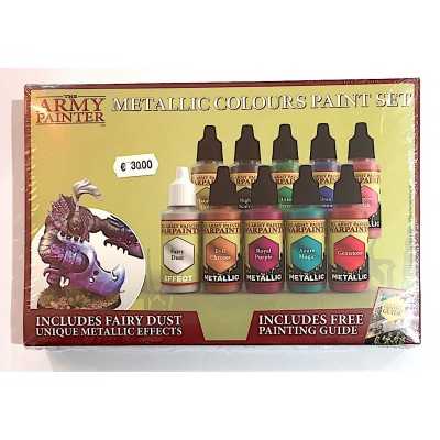 METALLIC COLOURS PAINT SET kit modellismo THE ARMY PAINTER colori metallici THE ARMY PAINTER - 1