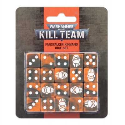 FARSTALKER KINBAND DICE SET di 20 dadi da 16mm KILL TEAM warhammer 40k Games Workshop - 1