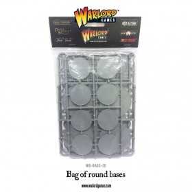 BLISTER DI BASETTE MISTE bag of round bases WARLORD GAMES con 45 basi assortite Warlord Games - 1