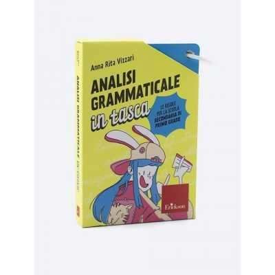 ANALISI GRAMMATICALE IN TASCA erickson MAZZO DI CARTE scuola secondaria di primo grado IN ITALIANO Erickson - 1
