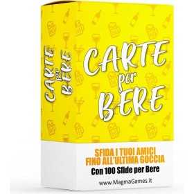 CARTE PER BERE con 100 sfide MAZZO DI CARTE magma games edizioni IN ITALIANO età 18+ MAGMA GAMES EDIZIONI - 1