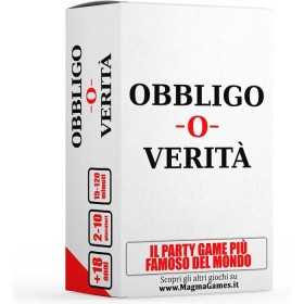 OBBLIGO O VERITA' con 100 sfide MAZZO DI CARTE magma games edizioni IN ITALIANO età 18+ MAGMA GAMES EDIZIONI - 1