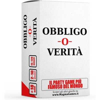OBBLIGO O VERITA' con 100 sfide MAZZO DI CARTE magma games edizioni IN ITALIANO età 18+ MAGMA GAMES EDIZIONI - 1