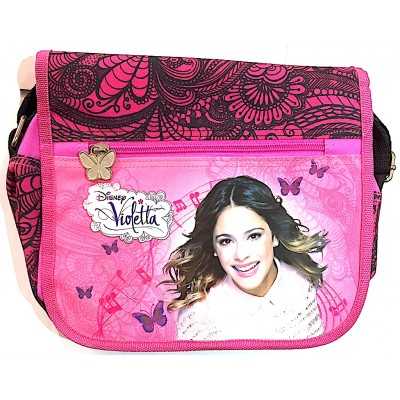 BORSA DI VIOLETTA disney BAG mini BORSETTA tempo libero TRACOLLA CARTORAMA - 1