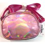 ROUND SHOULDER BAG rosa lucente SJ GANG tracolla BORSA tempo libero SEVEN - 2