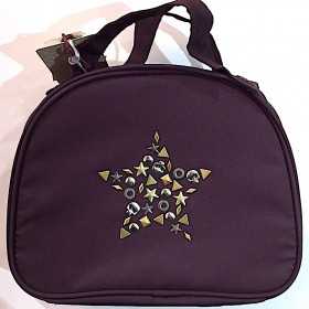 BEAUTY CASE trousse TOP MODEL con manici VIOLA borsetta DA VIAGGIO tempo libero TOP MODEL - 2