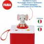 STARTER SET raccontastorie FABA bianco CASSA AUDIO BLUETOOTH per bambini ELEFANTE età 3+ - 4