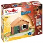 CASETTA BASE casa TEIFOC costruzioni IN MATTONI cemento di mais 110 PEZZI età 6+ TEIFOC - 1