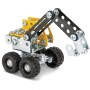 CAMION RIMORCHIO costruzioni IN METALLO con attrezzi EITECH con ruspa 375 PEZZI età 8+ EITECH - 4