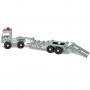 CAMION RIMORCHIO costruzioni IN METALLO con attrezzi EITECH con ruspa 375 PEZZI età 8+ EITECH - 3