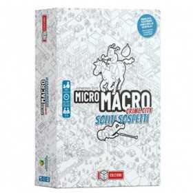 MICRO MACRO CRIME CITY gioco investigativo SOLITI SOSPETTI ms edizioni IN ITALIANO età 12+ MS Edizioni - 1