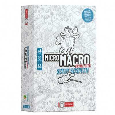 MICRO MACRO CRIME CITY gioco investigativo SOLITI SOSPETTI ms edizioni IN ITALIANO età 12+ MS Edizioni - 1