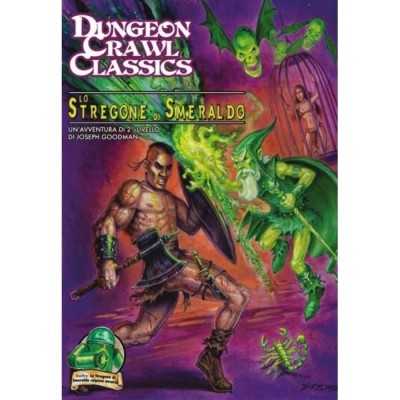 LO STREGONE DI SMERALDO avventura di secondo livello DUNGEON CRAWL CLASSICS joseph goodman IN ITALIANO - 1