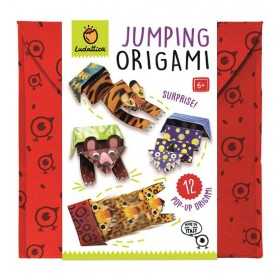 JUMPING ORIGAMI surprise 12 POP UP ludattica KIT CREATIVO età 6+ LUDATTICA - 1