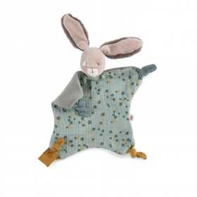 DOUDOU morbido CONIGLIO SALVIA trois petits lapins MOULIN ROTY peluche 678015 Moulin Roty - 1