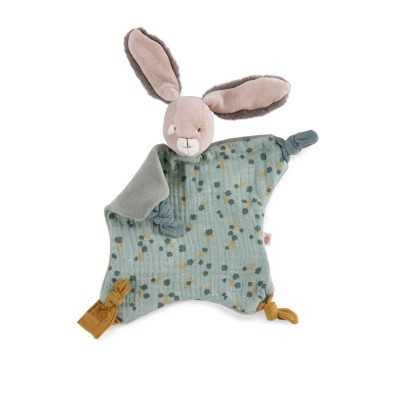 DOUDOU morbido CONIGLIO SALVIA trois petits lapins MOULIN ROTY peluche 678015 Moulin Roty - 1