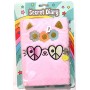 DIARIO SEGRETO con lucchetto PELOSO peluche ROSA tri coastal GATTO TRI COASTAL DESIGN - 1