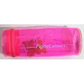 ASTUCCIO ROSA monocromo TRASPARENTE silicone IRIDESCENTE pencil case PIGNA COLOURS PIGNA - 1