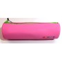 ASTUCCIO in silicone ROSA monocromo CON ZIP pencil case SACCUCCIOLI LEBEZ - 1