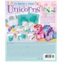 UNICORNI modella e dipingi 3d GLITTER kit artistico 4M con pennello e COLORI età 5+ 4M - 3