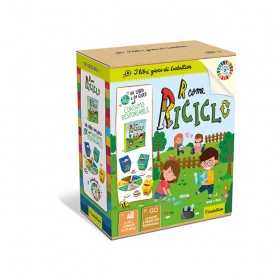 R COME RICICLO ludattica LIBRO GIOCO sul consumo responsabile SET CREATIVO età 4+ LUDATTICA - 1