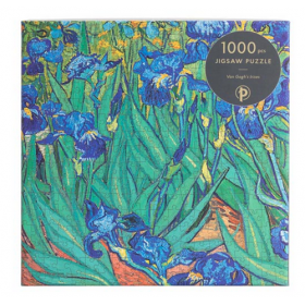 PUZZLE jigsaw 1000 PEZZI paperblanks IRIS DI VAN GOGH cm 50 x 70