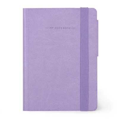 TACCUINO quaderno MY NOTEBOOK pagina bianca VIOLA small LEGAMI con elastico 9,5 X 13,5 CM lavender Legami - 1