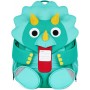 ZAINO LARGE zainetto DINOSAURO affenzahn SCUOLA MATERNA tempo libero TRICERATOPO materiale riciclato AFFENZAHN - 3