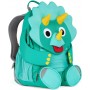 ZAINO LARGE zainetto DINOSAURO affenzahn SCUOLA MATERNA tempo libero TRICERATOPO materiale riciclato AFFENZAHN - 4