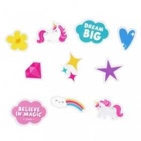 DECORAZIONI PER I RAGGI DELLA BICICLETTA set di 30 pezzi UNICORNI in plastica LEGAMI pimp your bike
