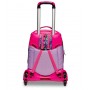 TROLLEY JACK seven SJ GANG tre ruote 3WD vol 34 litri GLEAMLED scuola GIRL staccabile 3 IN 1 zaino SEVEN - 5