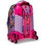 TROLLEY JACK seven SJ GANG tre ruote 3WD vol 34 litri GLEAMLED scuola GIRL staccabile 3 IN 1 zaino SEVEN - 7