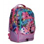 TROLLEY JACK seven SJ GANG tre ruote 3WD vol 34 litri GLEAMLED scuola GIRL staccabile 3 IN 1 zaino SEVEN - 9