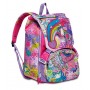 ZAINO scuola ESTENSIBILE BIG sdoppiabile SJ GANG seven MAGICFLIP backpack GIRL vol 21 28 litri UNICORNO SEVEN - 4