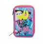 ASTUCCIO scuola 3 ZIP seven SJ GANG triplo scomparto CLACK IT completo GIRL pencil case PRADIPO tre piani SEVEN - 6