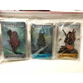 FROSTHAVEN COLLECTOR PIN SET Kickstarte set di spille in metallo Cephalophair Games - 1