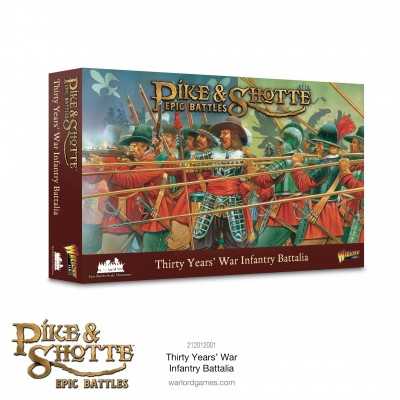 THIRTY YEARS WAR INFANTRY BATTALIA set di miniature PIKE & SHOTTE epic battles WARLORD GAMES Warlord Games - 1