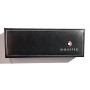 PENNA STILOGRAFICA in cofanetto SHEAFFER in metallo CHIUSURA CLICK argentato nero oro - 5