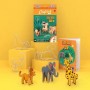 KIT PER BISCOTTI puzzle da mangiare SAFARI 3D in acciaio inossidabile CHEFCLUB cucina KIDS formine CHEFCLUB - 2