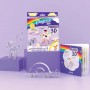 KIT PER BISCOTTI puzzle da mangiare UNICORNI 3D in acciaio inossidabile CHEFCLUB cucina KIDS formine MAGIC età 4+ CHEFCLUB - 3