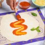 TEGLIA ARROTOLABILE the baking mat ANTIADERENTE riutilizzabile CHEFCLUB cucina KIDS cottura uniforme CHEFCLUB - 4