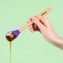 KIT DI 5 UTENSILI DA CHEF per bambini IN LEGNO E SILICONE bamboo CHEFCLUB cucina KIDS età 4+ CHEFCLUB - 4