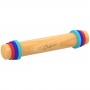 MATTARELLO REGOLABILE in legno CON 3 SPESSORI IN SILICONE per bambini CHEFCLUB cucina KIDS età 4+ CHEFCLUB - 2