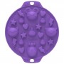 STAMPI ASSORTITI in silicone PER CIOCCOLATINI chocolate factory CON 12 FORME per bambini CHEFCLUB cucina KIDS età 4+ CHEFCLUB - 